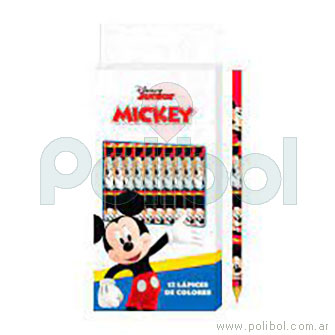 Lápices Mickey color